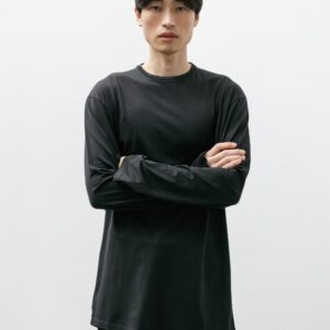 T-Shirt Roundneck Black Jersey